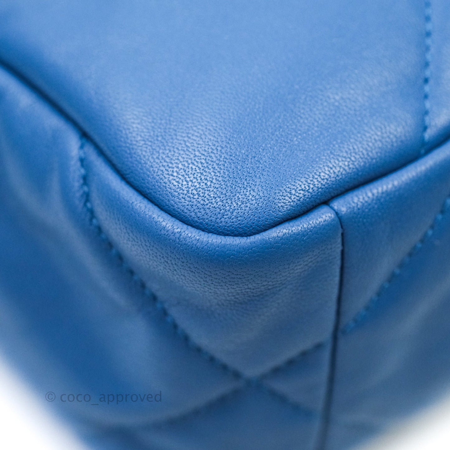 Chanel 19 Small Blue Mixed Hardware