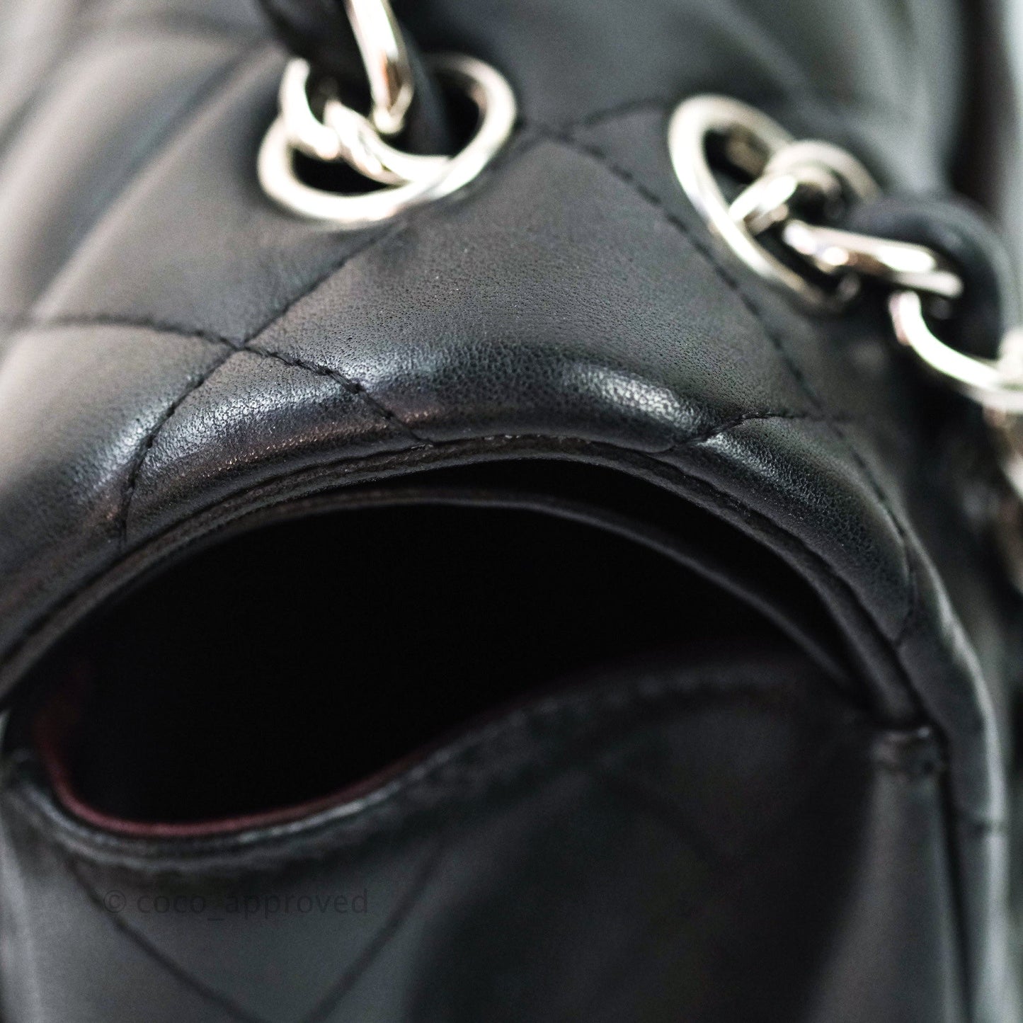 Chanel Jumbo Double Flap Black Lambskin Silver Hardware⁣⁣
