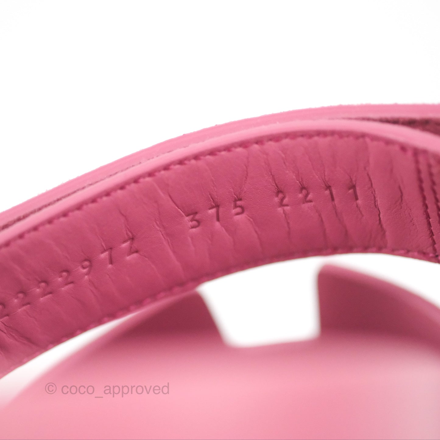 Hermès Chypre Sandal Suede Rose Aphrodite 37.5