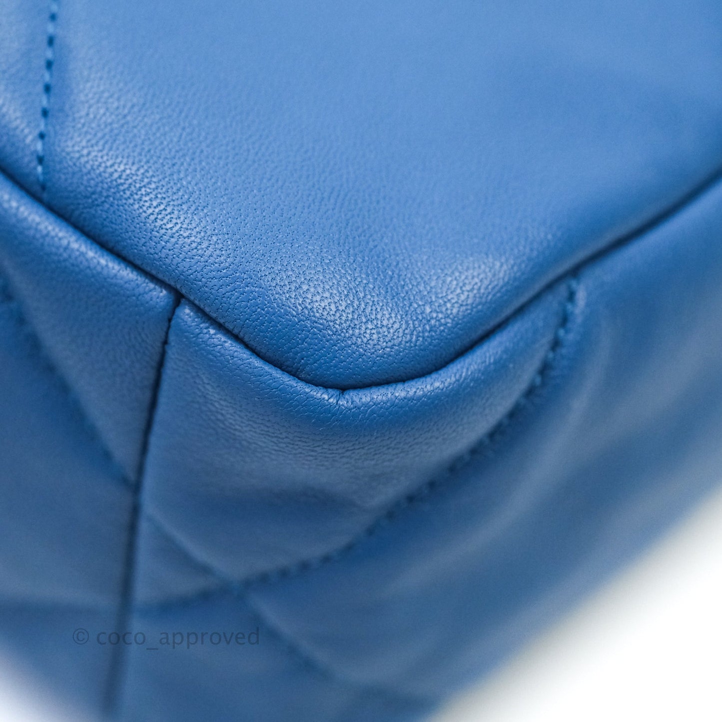 Chanel 19 Small Blue Mixed Hardware