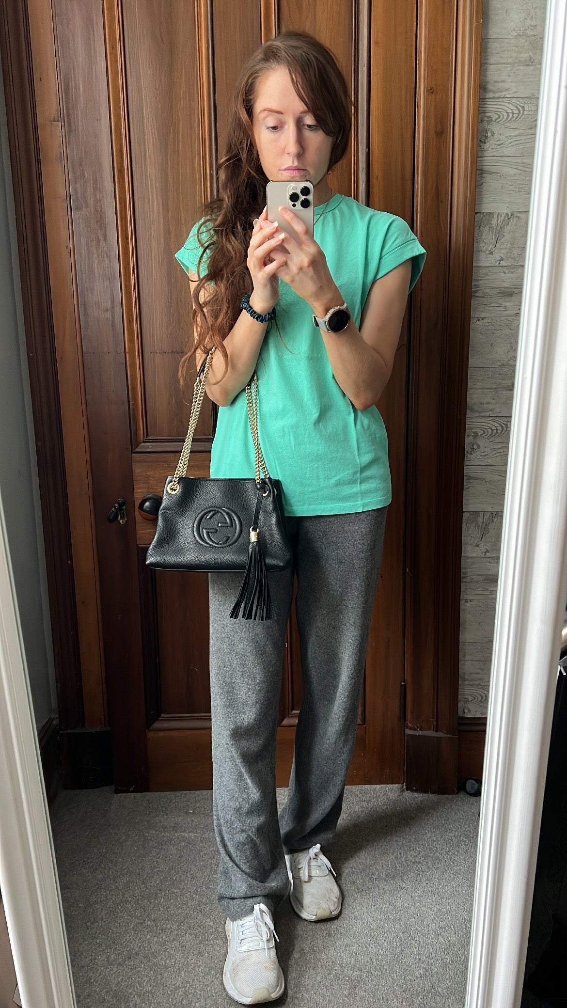 Luxury Gucci Trending 2025 Black Mini Soho Chain Tote