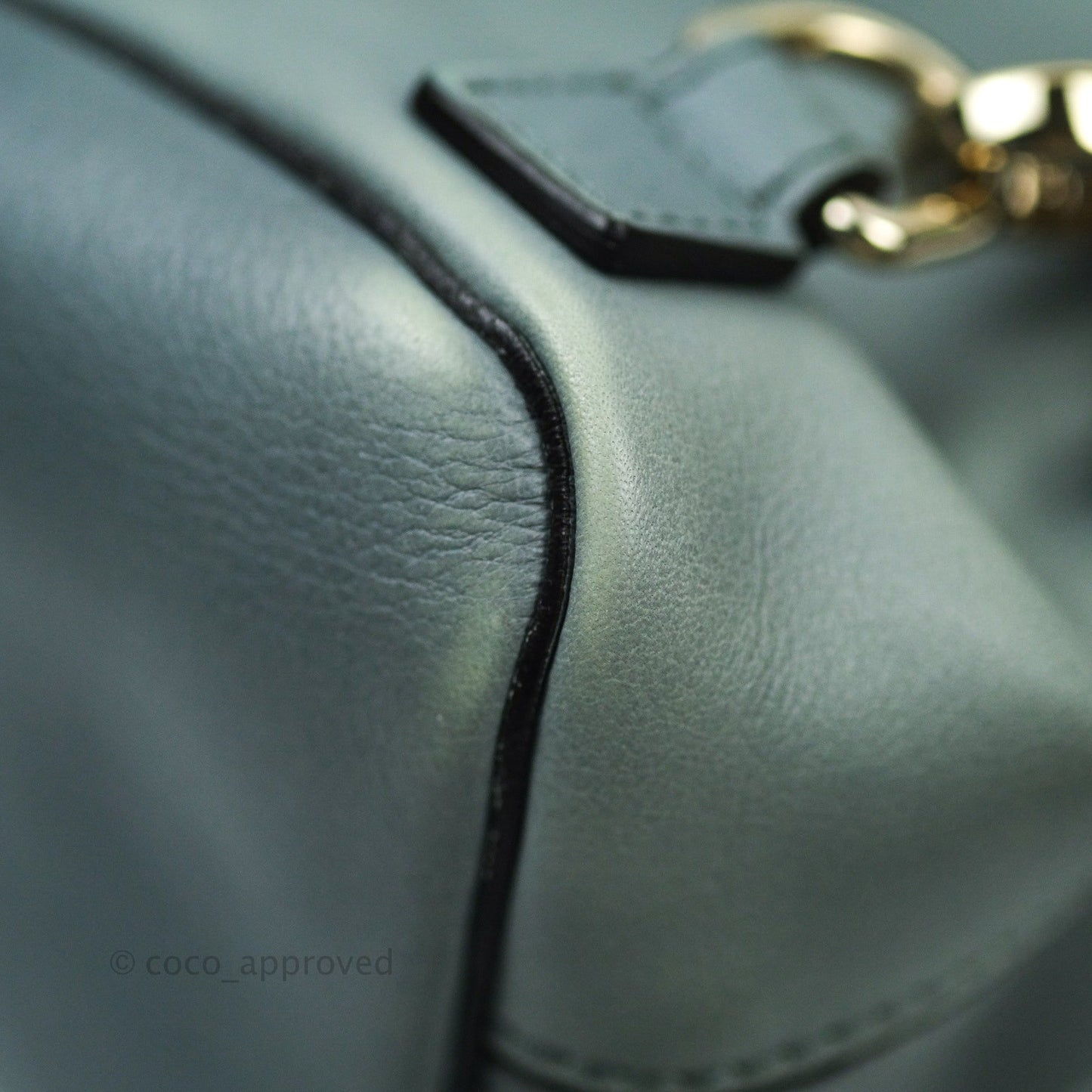 Chloé Suede Calfskin Small Faye Backpack Cloudy Blue