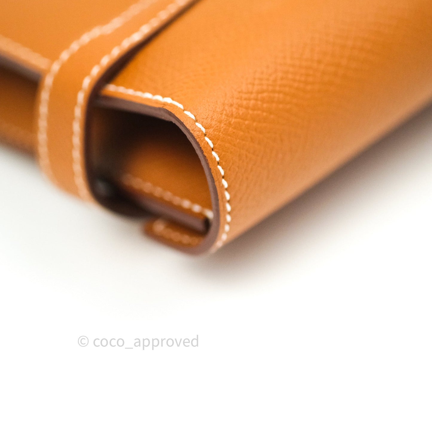 Hermès Epsom Kelly Wallet Gold Palladium Hardware