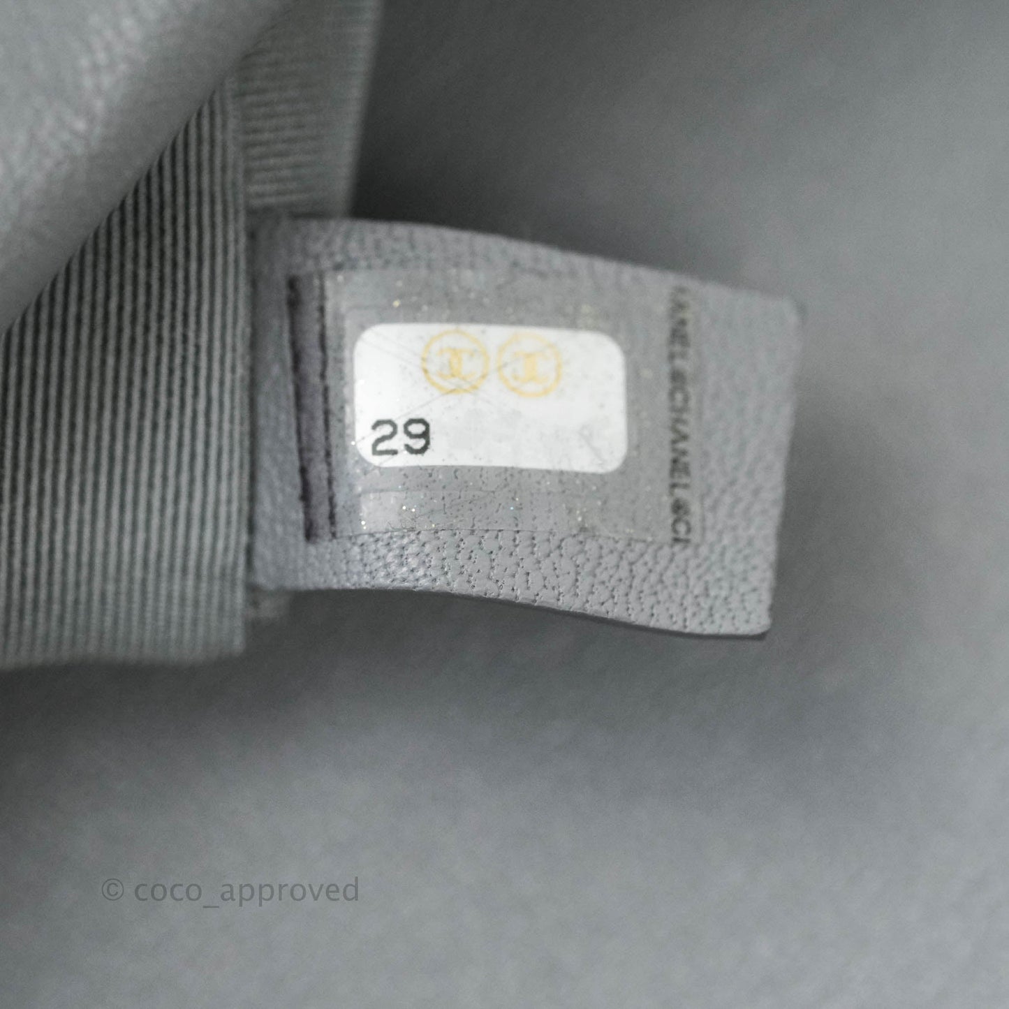 Chanel 19 Medium Grey Mixed Hardware Goatskin