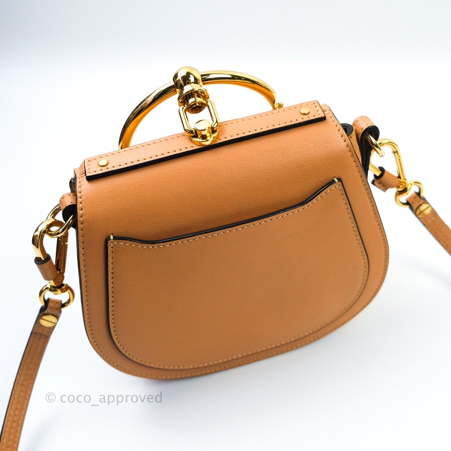 Chloé Nile Crossbody Bag Quilted Leather Beige
