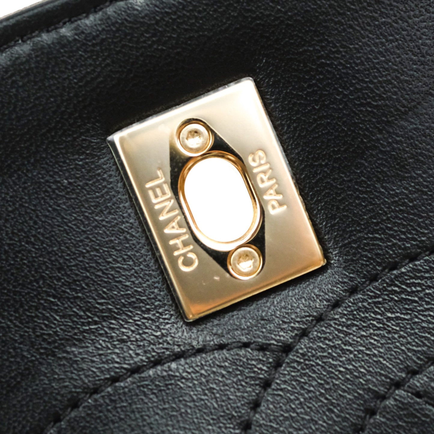 Chanel Trendy CC Small Black Lambskin Gold Hardware