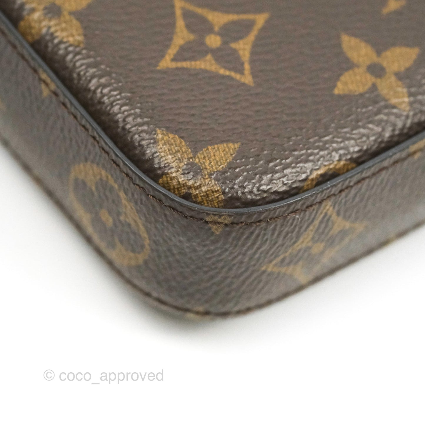 Louis Vuitton Félicie Pochette Monogram Canvas Fuchsia Pink