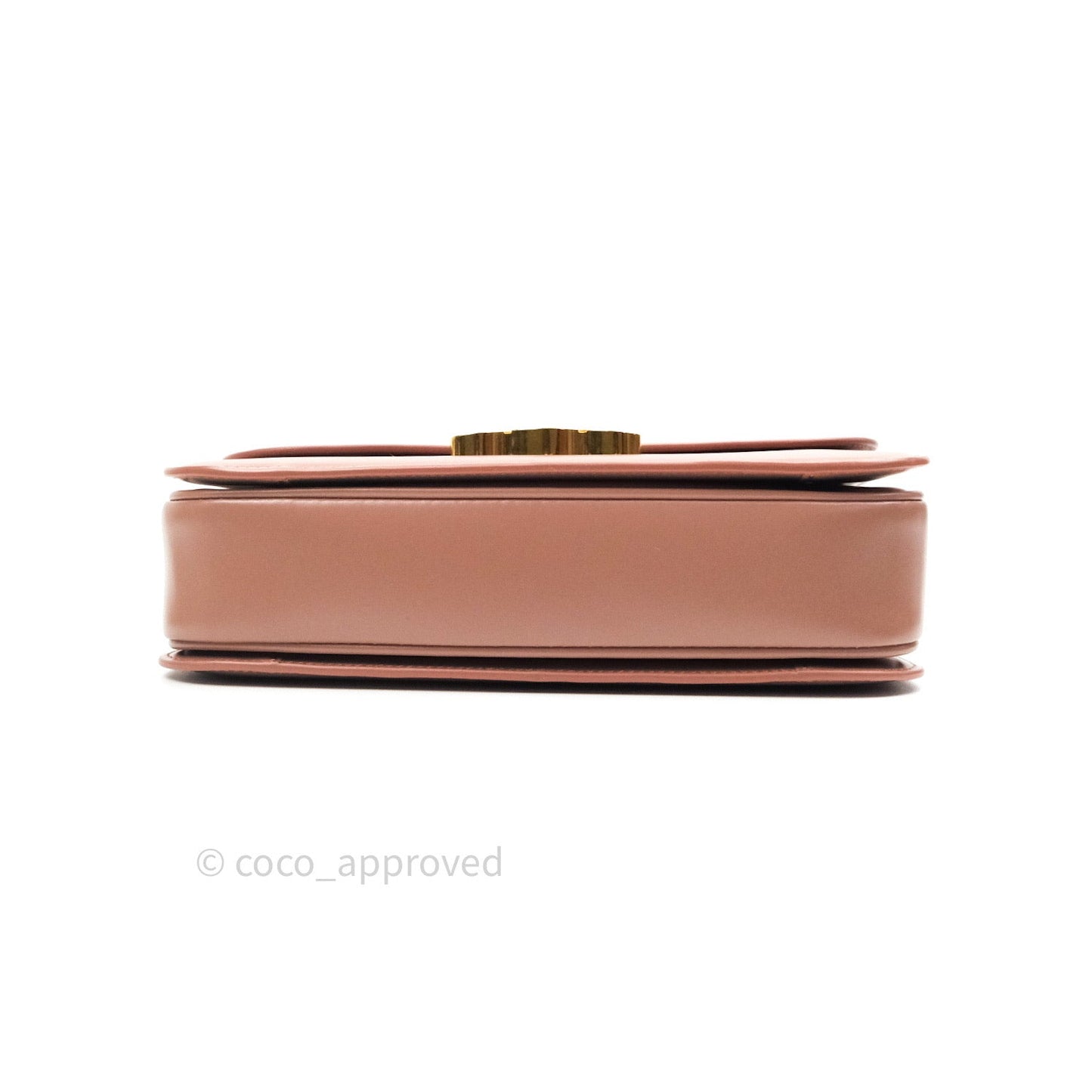 Celine Shiny Calfskin Medium Triomphe Antique Rose