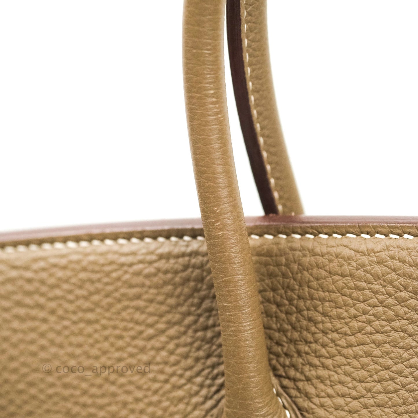 Hermès Birkin 35 Etoupe Togo Palladium Hardware