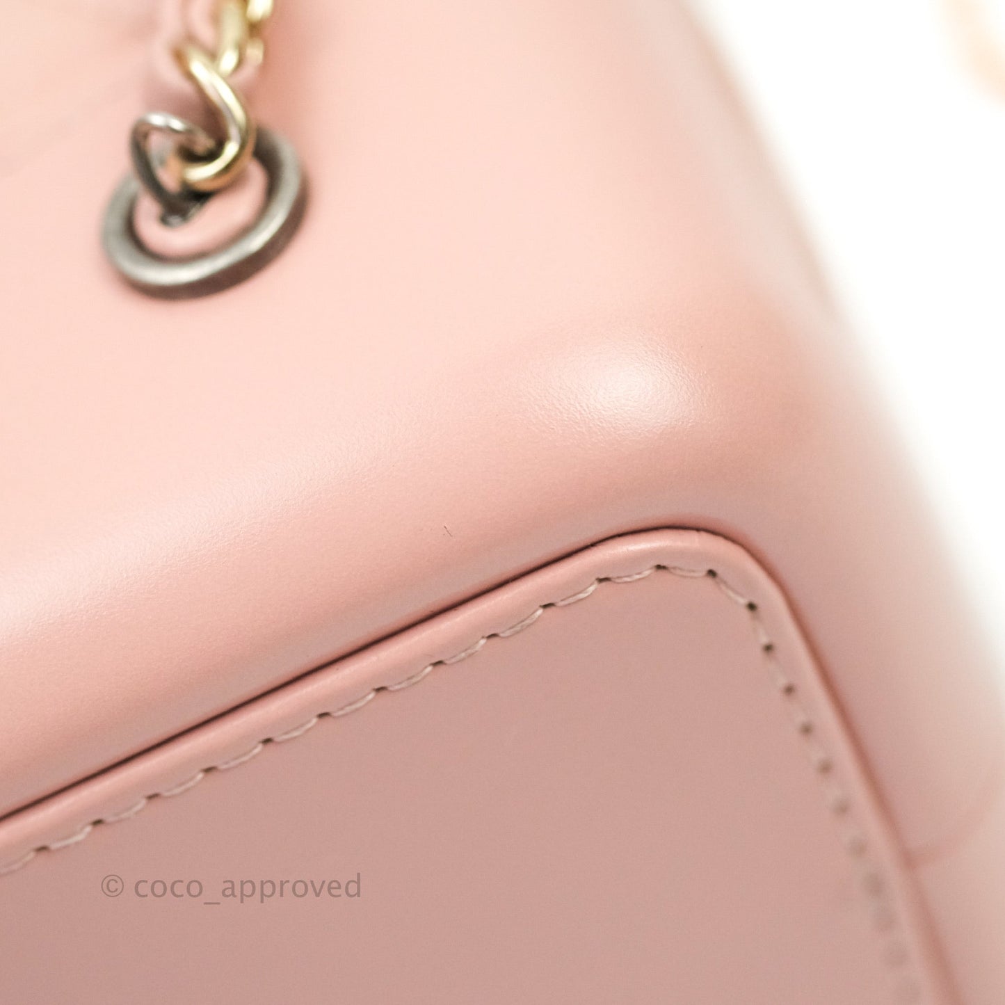 Chanel Gabrielle Backpack Pink Aged Calfskin Small Mixed Hardware