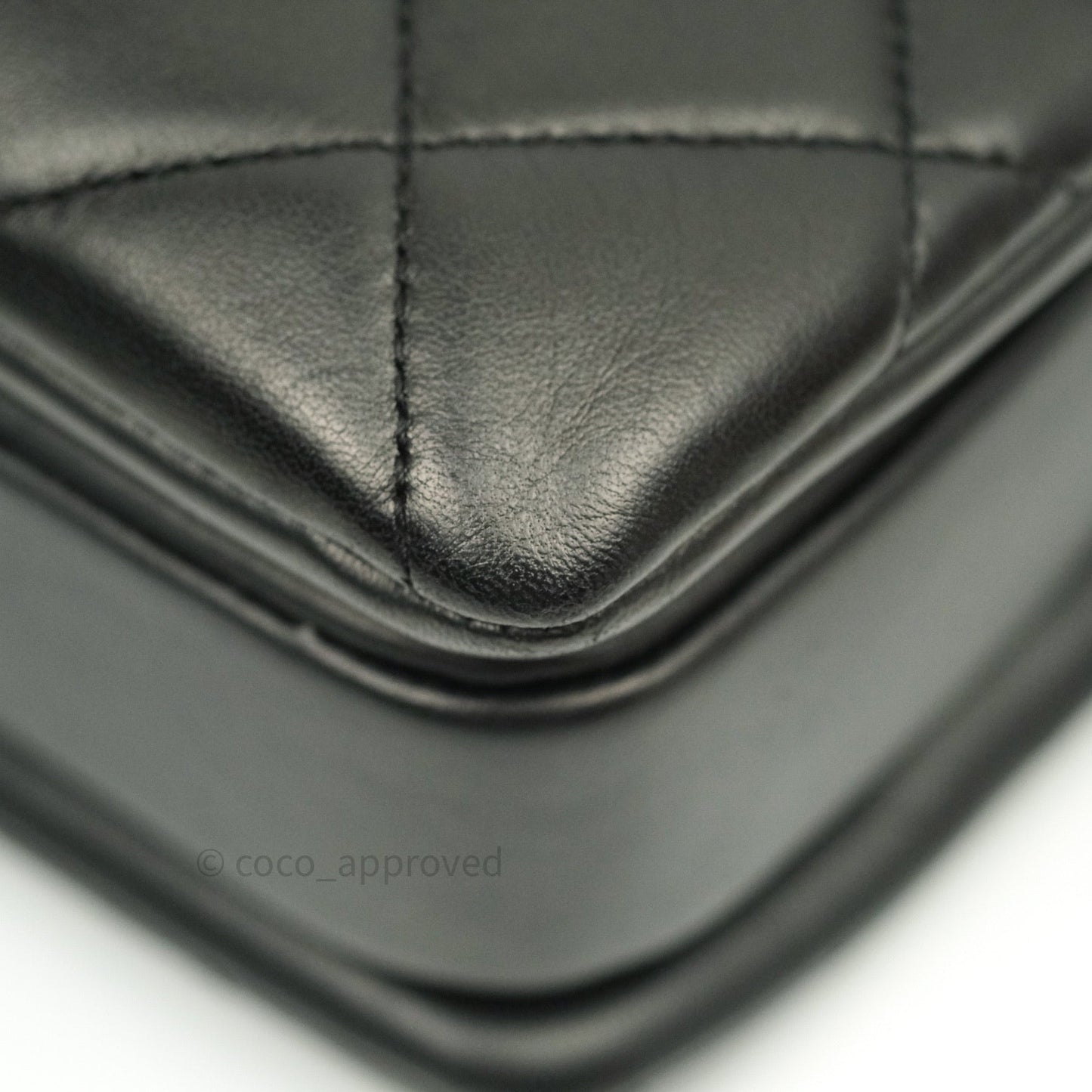 Chanel Trendy CC Small Black Lambskin Gold Hardware