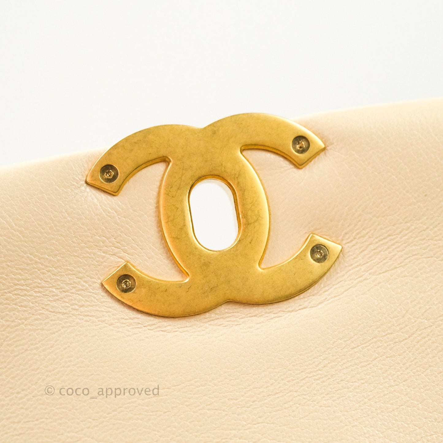 Chanel 19 Small Beige Mixed Hardware