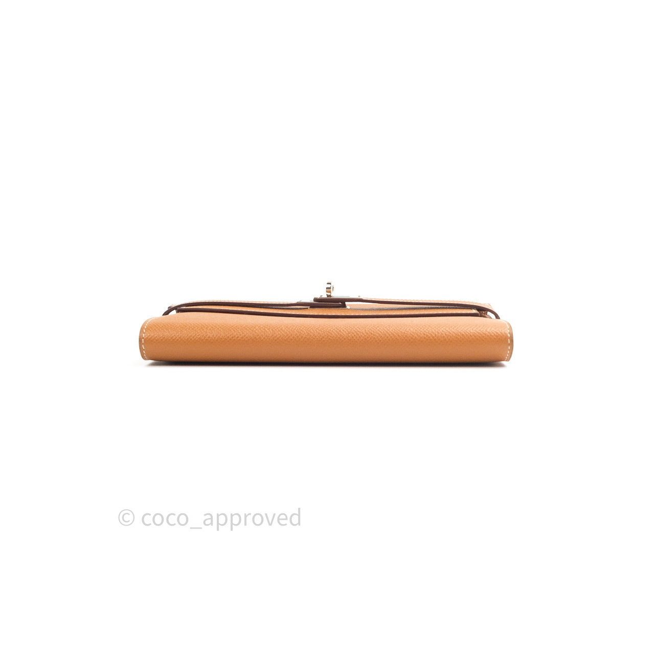 Hermès Epsom Kelly Wallet Gold Palladium Hardware