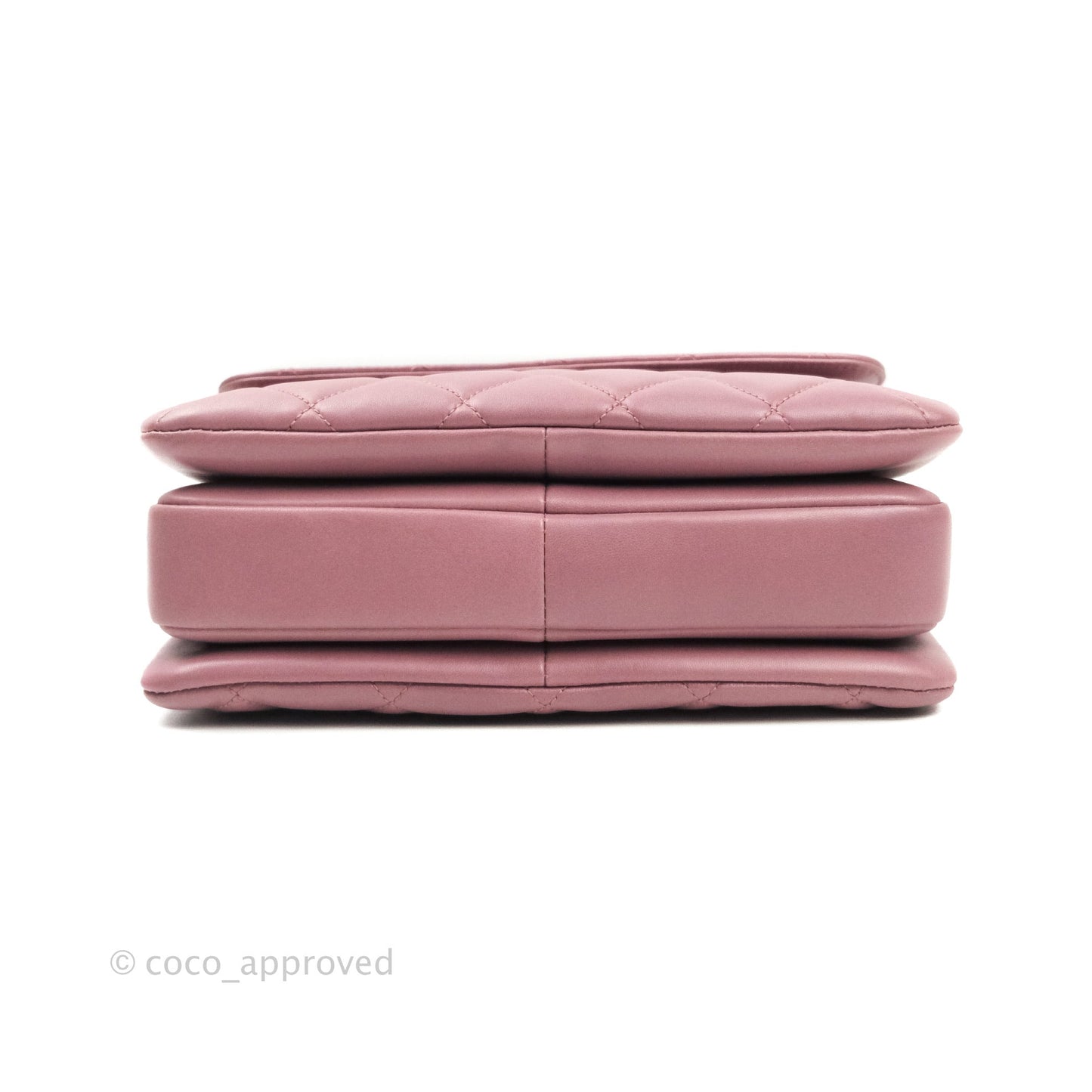 Chanel Trendy CC Small Mauve Pink Lambskin Ruthenium Hardware