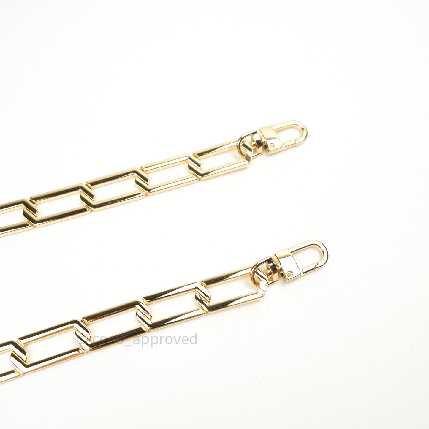 CK Thin Flat Chain (Gold)