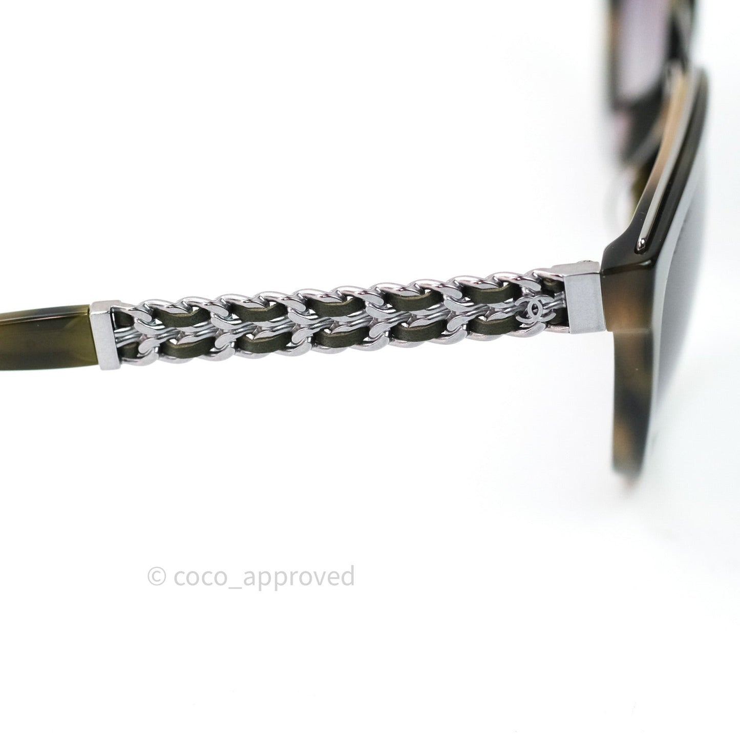 Chanel Sunglasses Dark Khaki