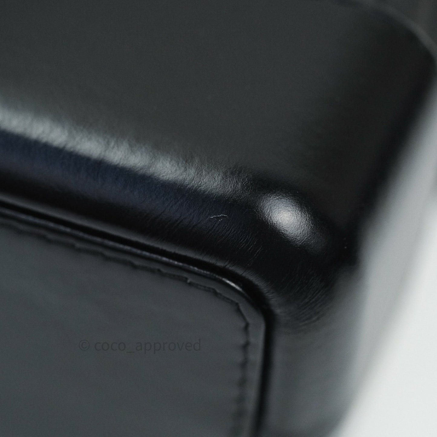 Chanel Gabrielle Backpack Black Aged Calfskin Medium Black