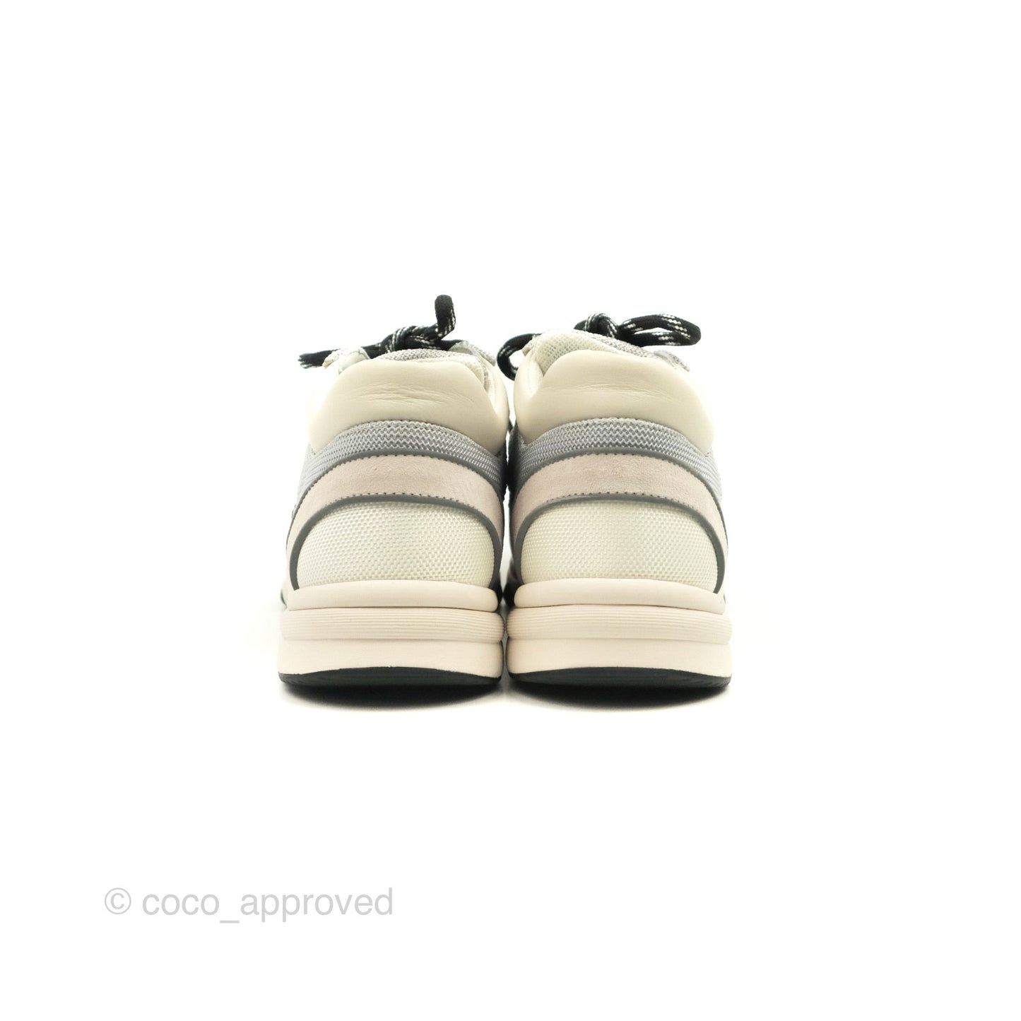 Chanel CC Fabric Trainers Size 37