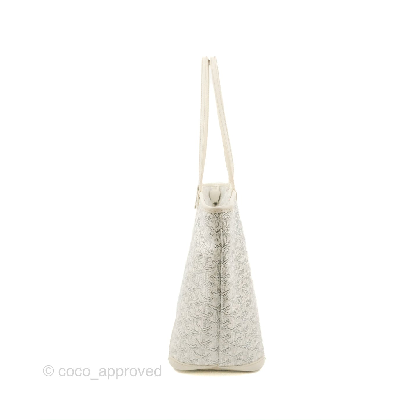 Goyard Artois Goyardine Canvas PM⁣⁣⁣⁣⁣⁣⁣⁣⁣⁣⁣⁣⁣⁣⁣⁣⁣⁣⁣⁣ White