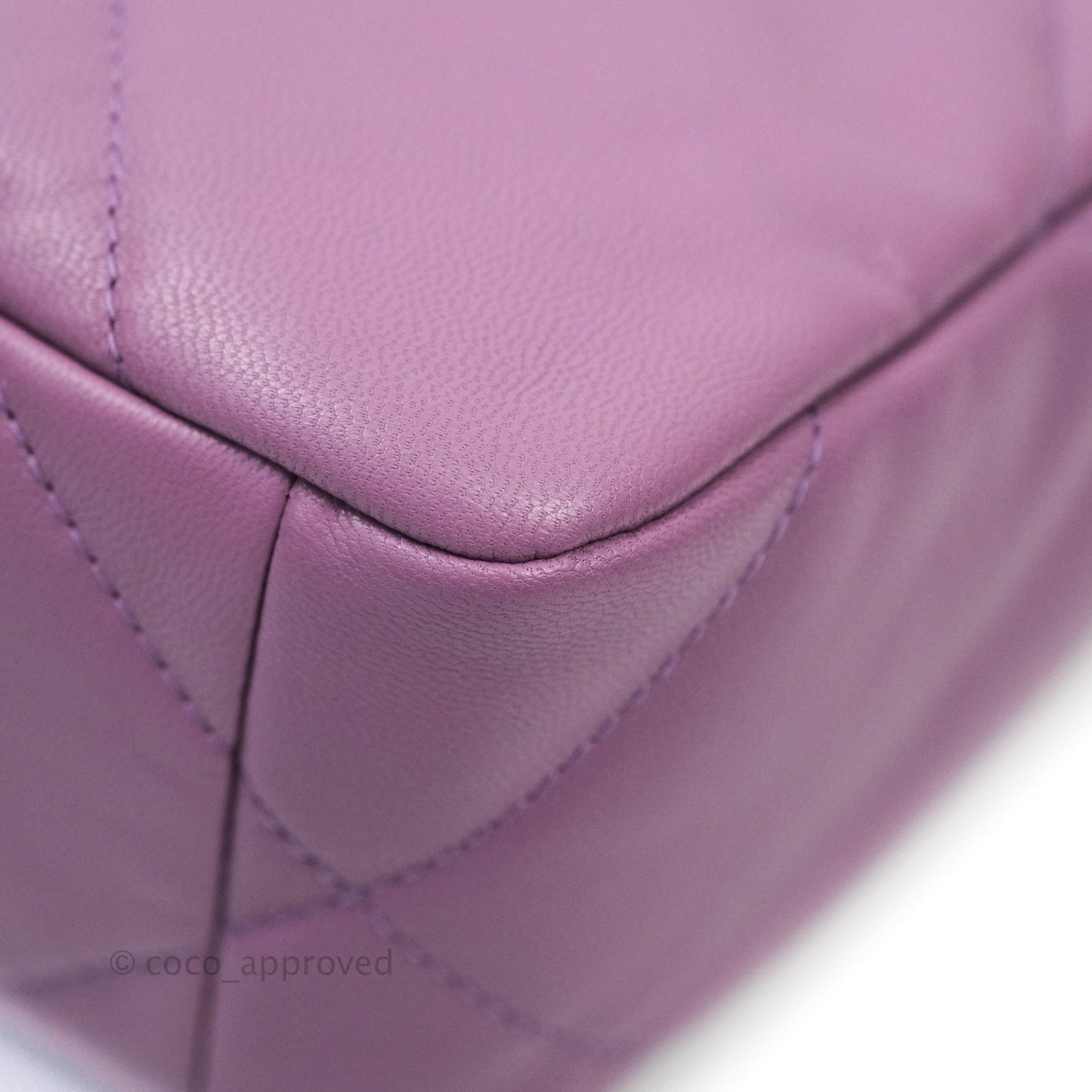 Chanel 19 Small Lavender Purple Mixed Hardware
