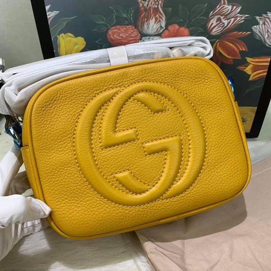 Luxury Gucci Small Soho Disco Bag