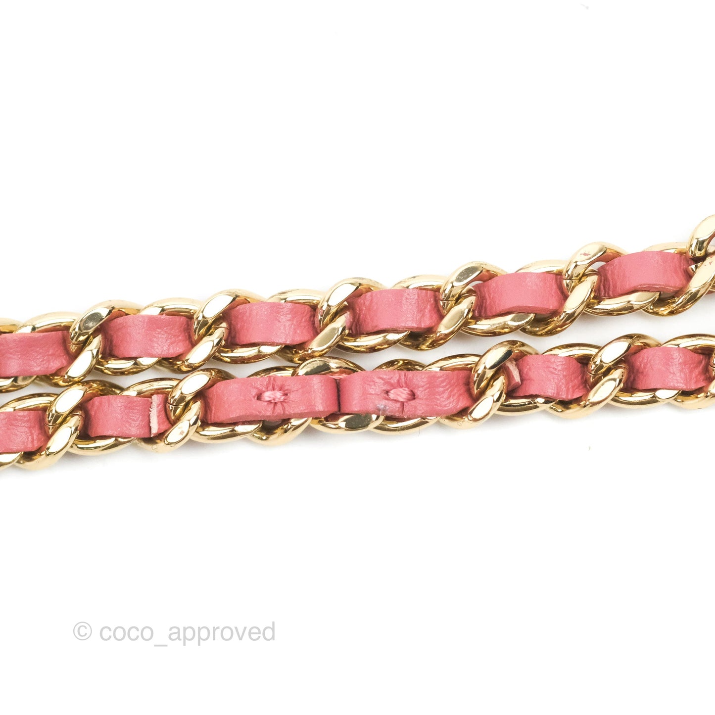 Chanel Trendy CC Chevron WOC Dark Pink Lambskin Gold Hardware