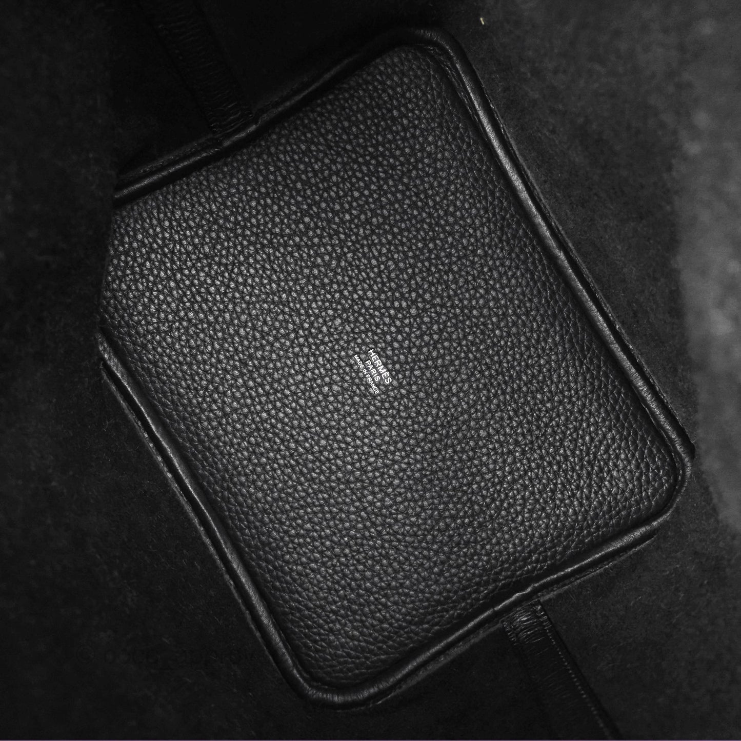 Hermès Picotin 22 Black Noir 89 Clemence Palladium Hardware