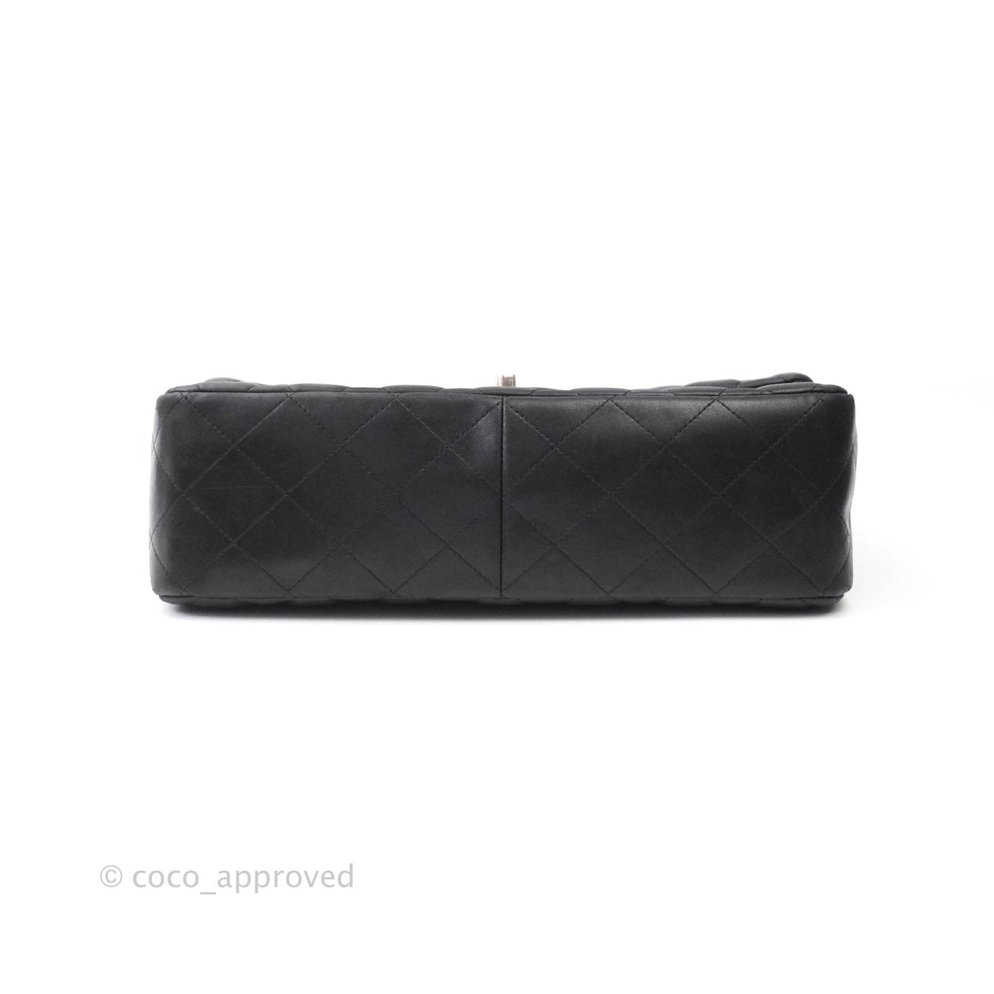 Chanel Jumbo Double Flap Black Lambskin Silver Hardware⁣⁣