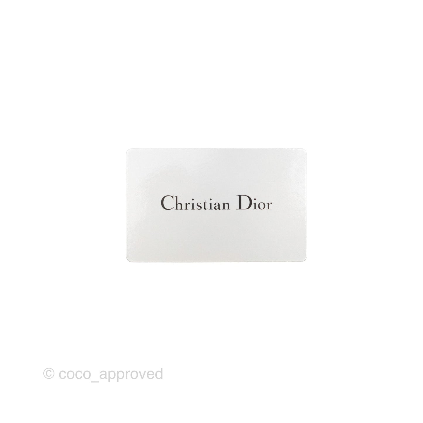 Christian Dior Saddle Chain Pouch Navy Oblique Jacquard