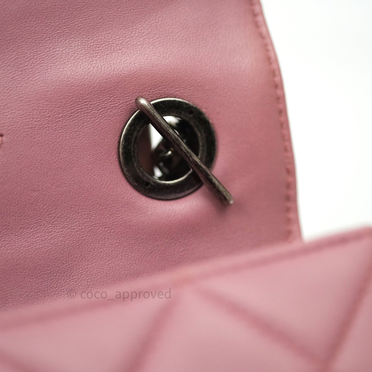 Chanel Quilted Small Trendy CC Flap Bag Mauve Pink Lambskin Ruthenium Hardware