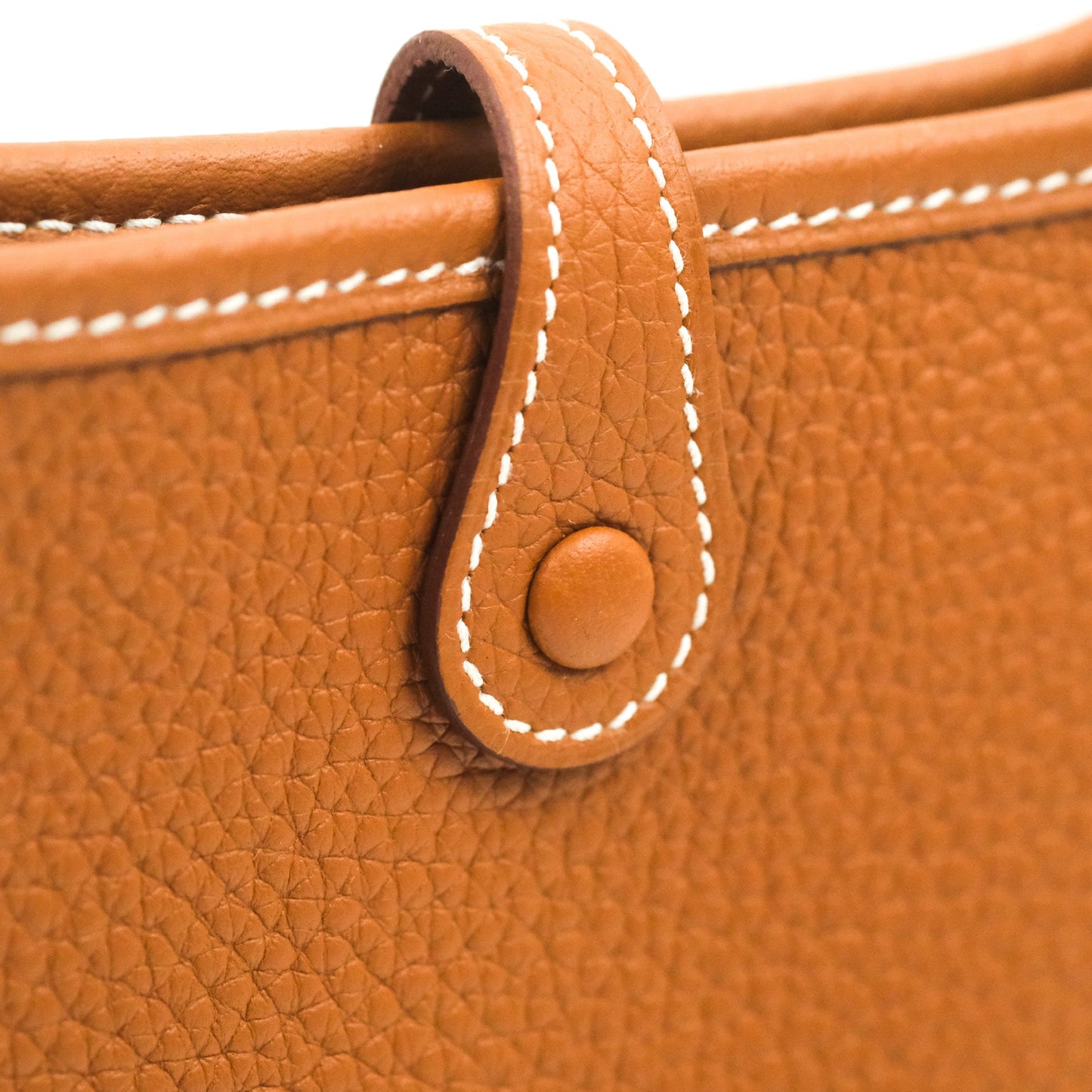 Hermès Mini Evelyne 16 Gold Clemence Palladium Hardware