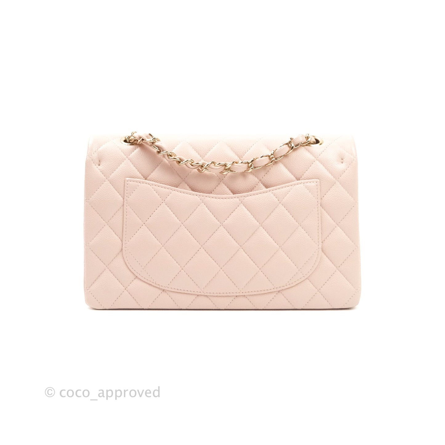 Chanel Classic Small S/M Flap Pink Caviar Gold Hardware