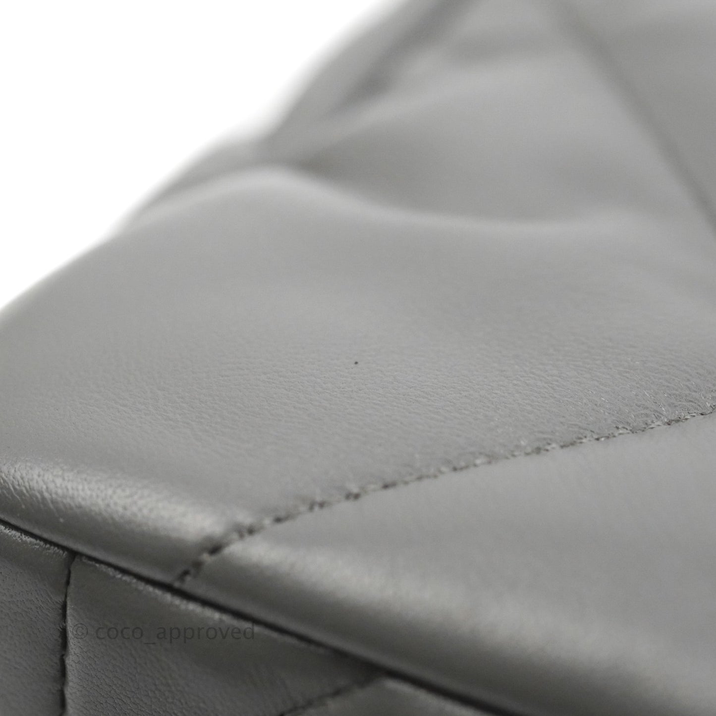 Chanel 19 Small Dark Grey Mixed Hardware