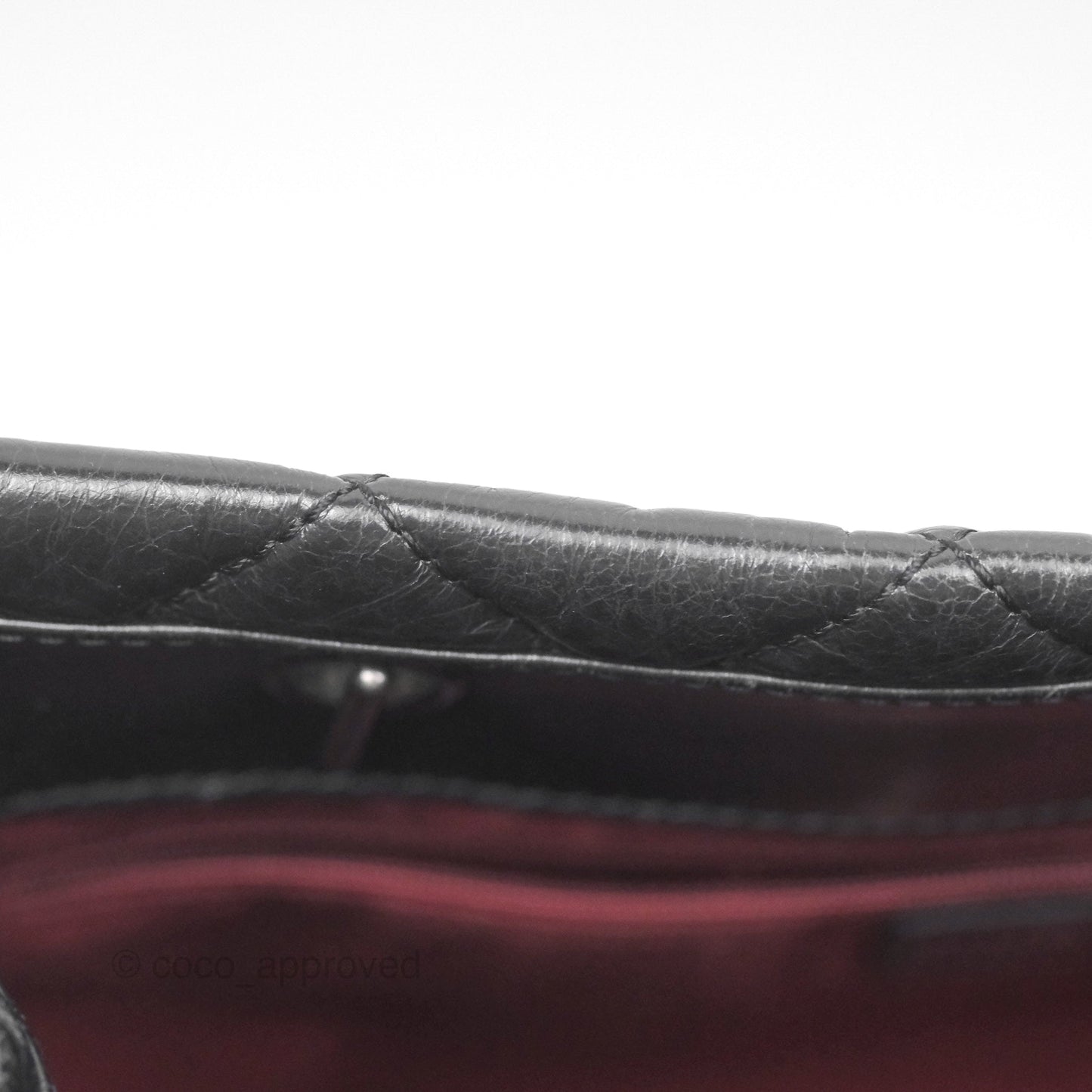 Chanel Large Shopping Tote Black Ruthenium Hardware