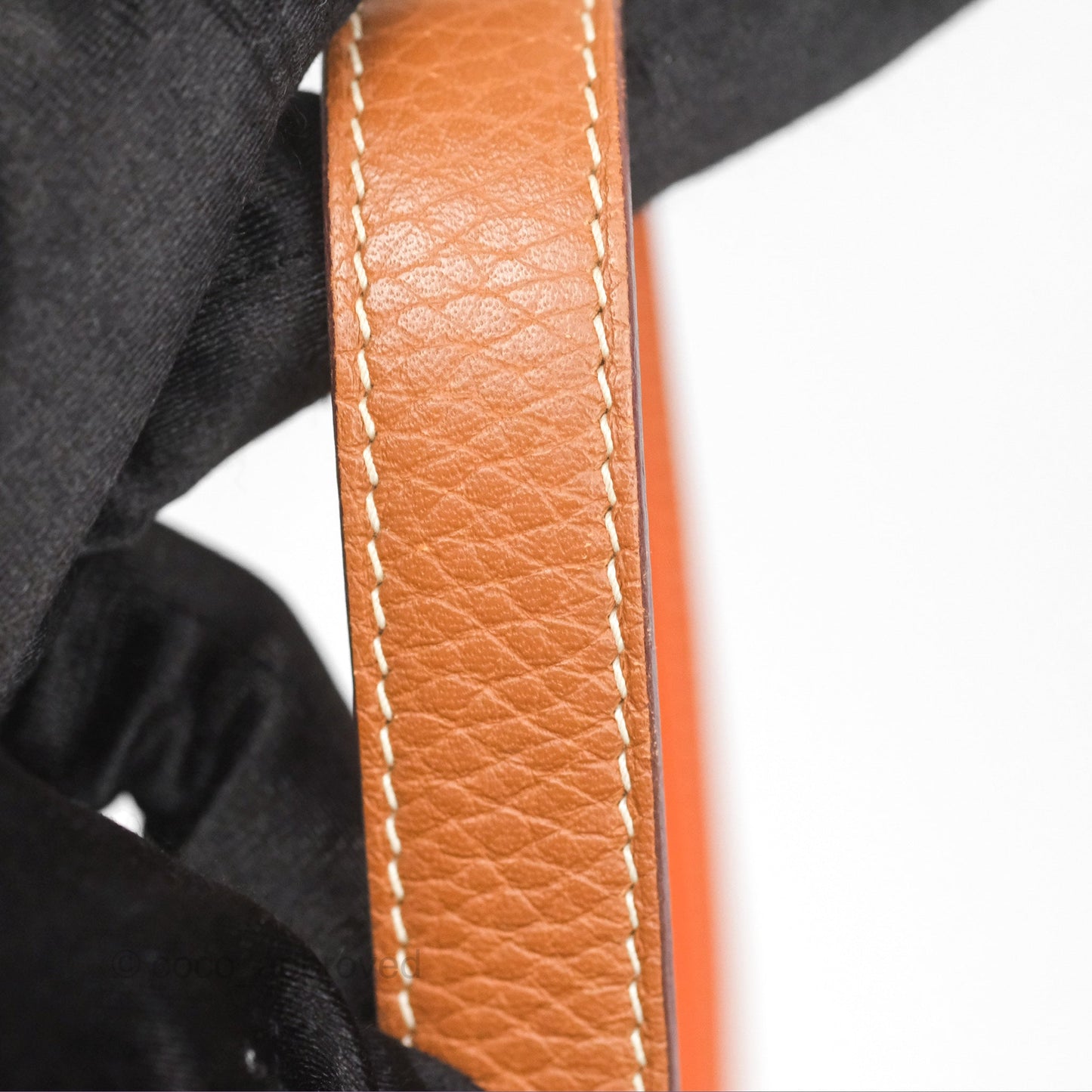 Hermès Double Sens Tote 36 Gold/ Orange Clemence
