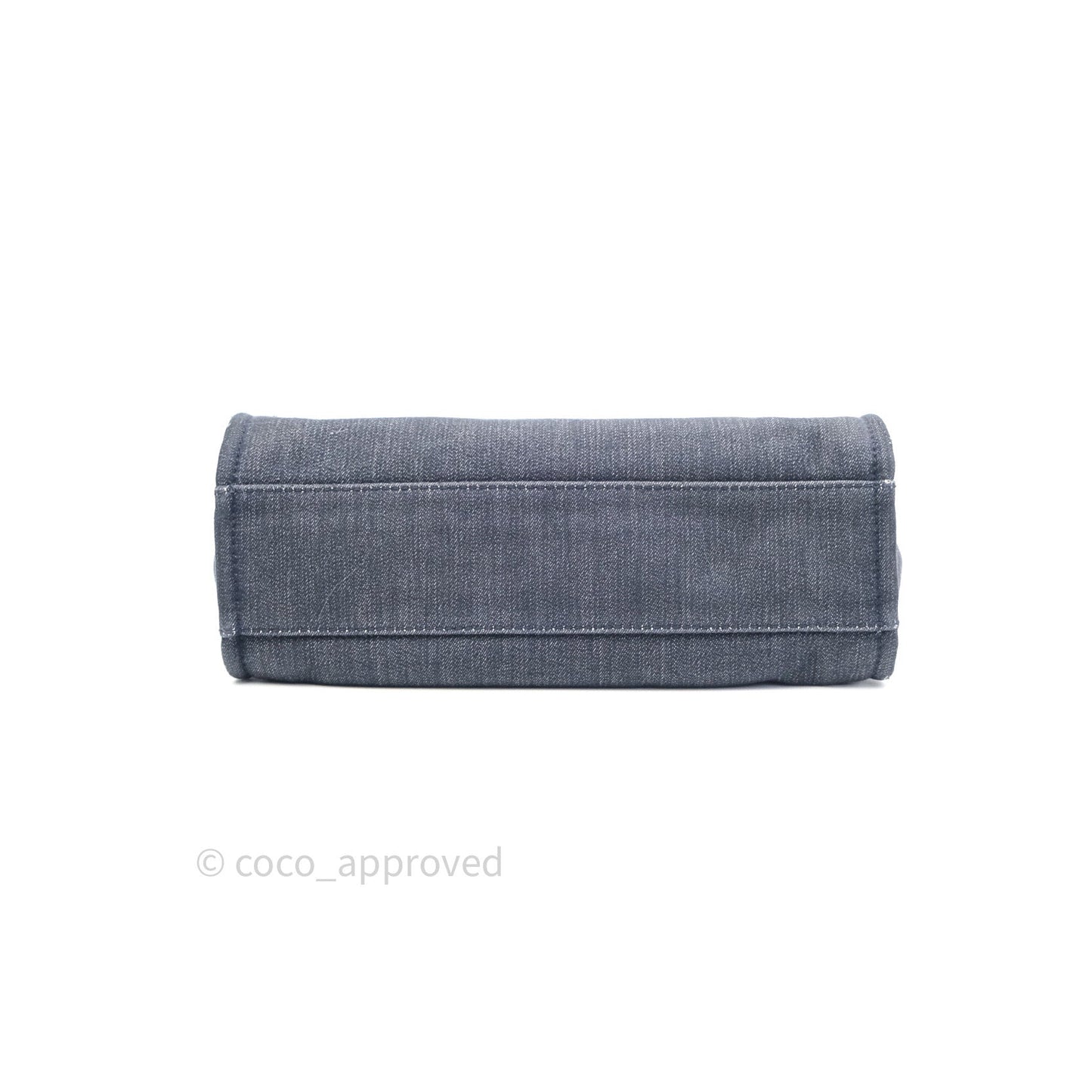 Chanel Denim Deauville Medium Tote Blue