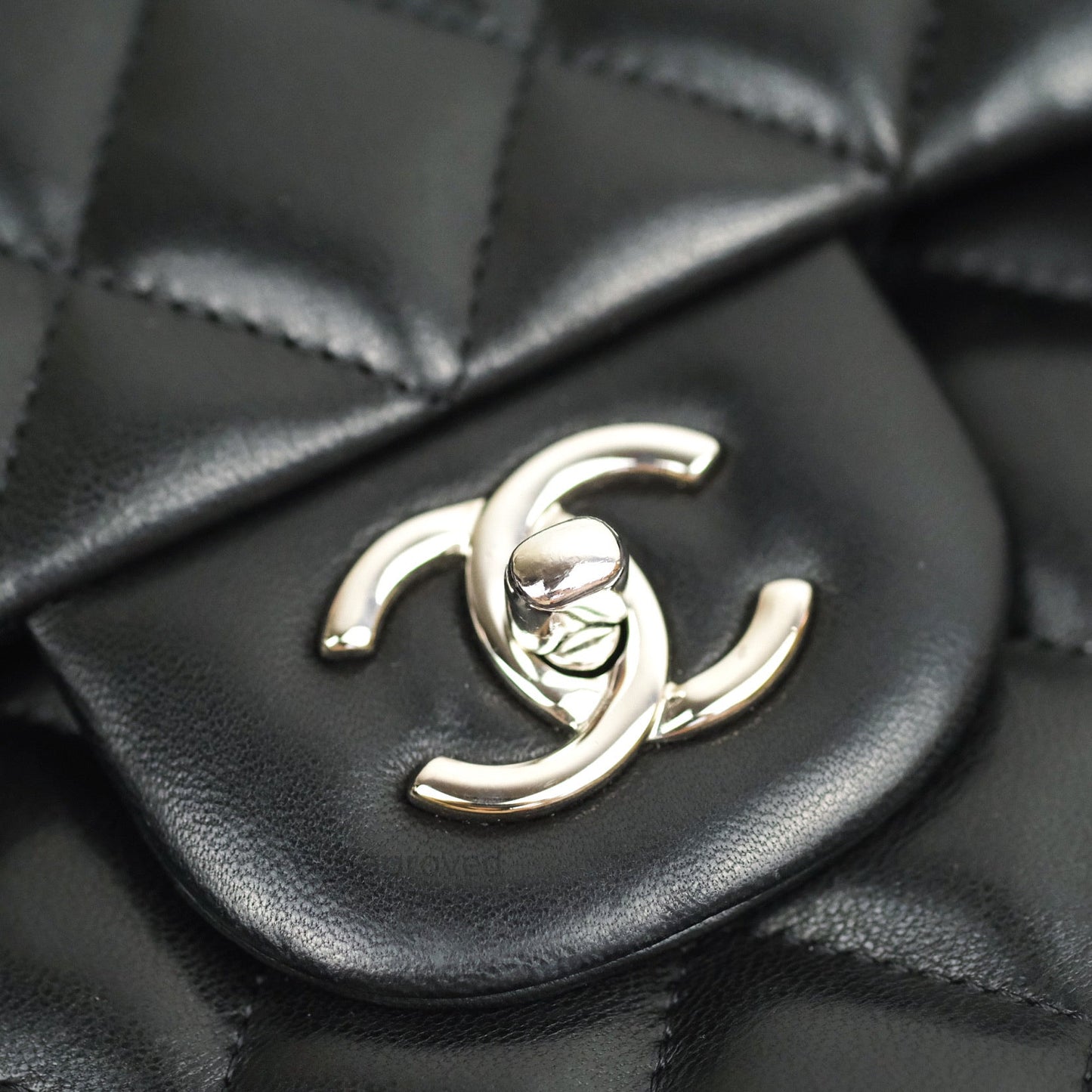 Chanel Jumbo Double Flap Black Lambskin Silver Hardware⁣⁣