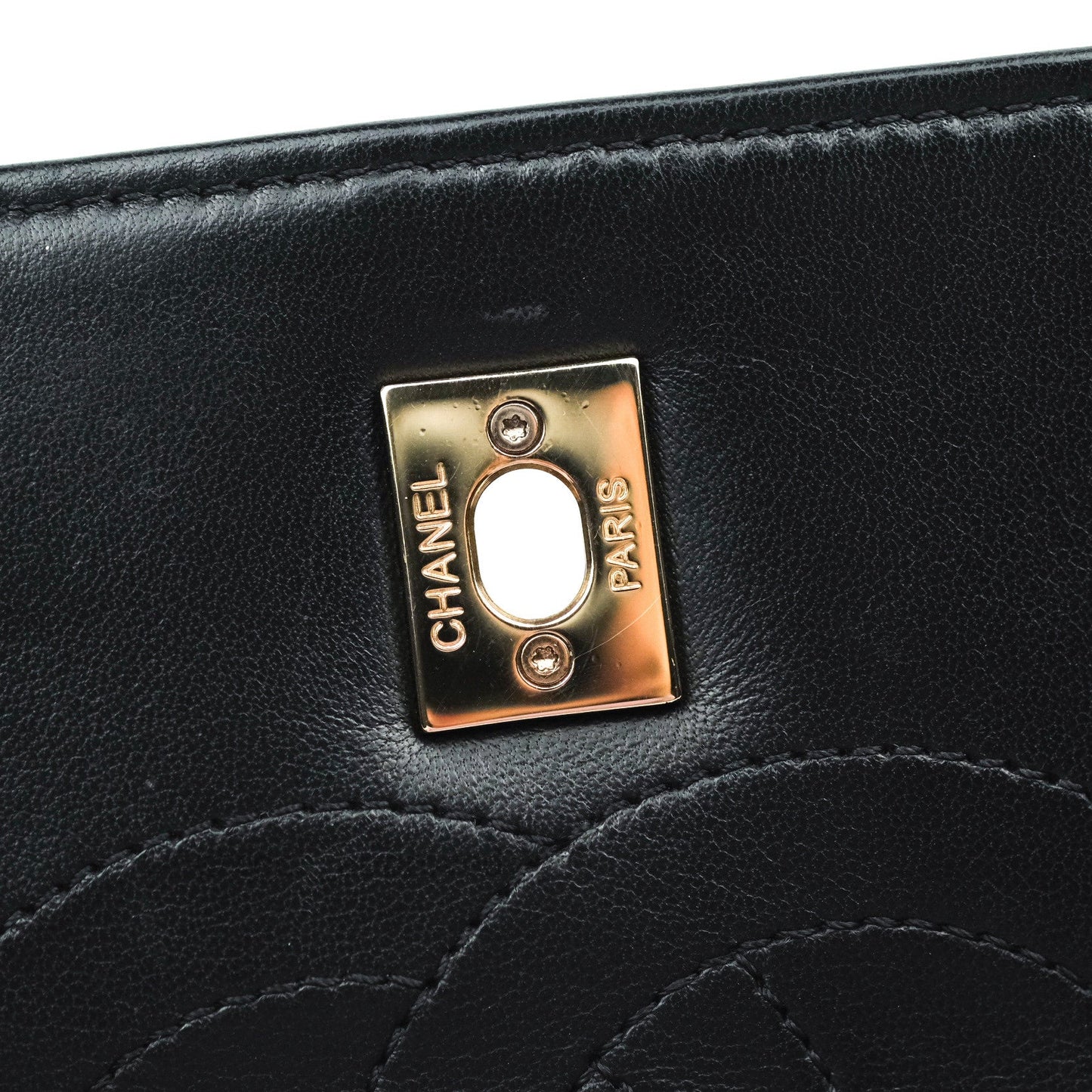 Chanel Trendy CC Small Black Lambskin Gold Hardware