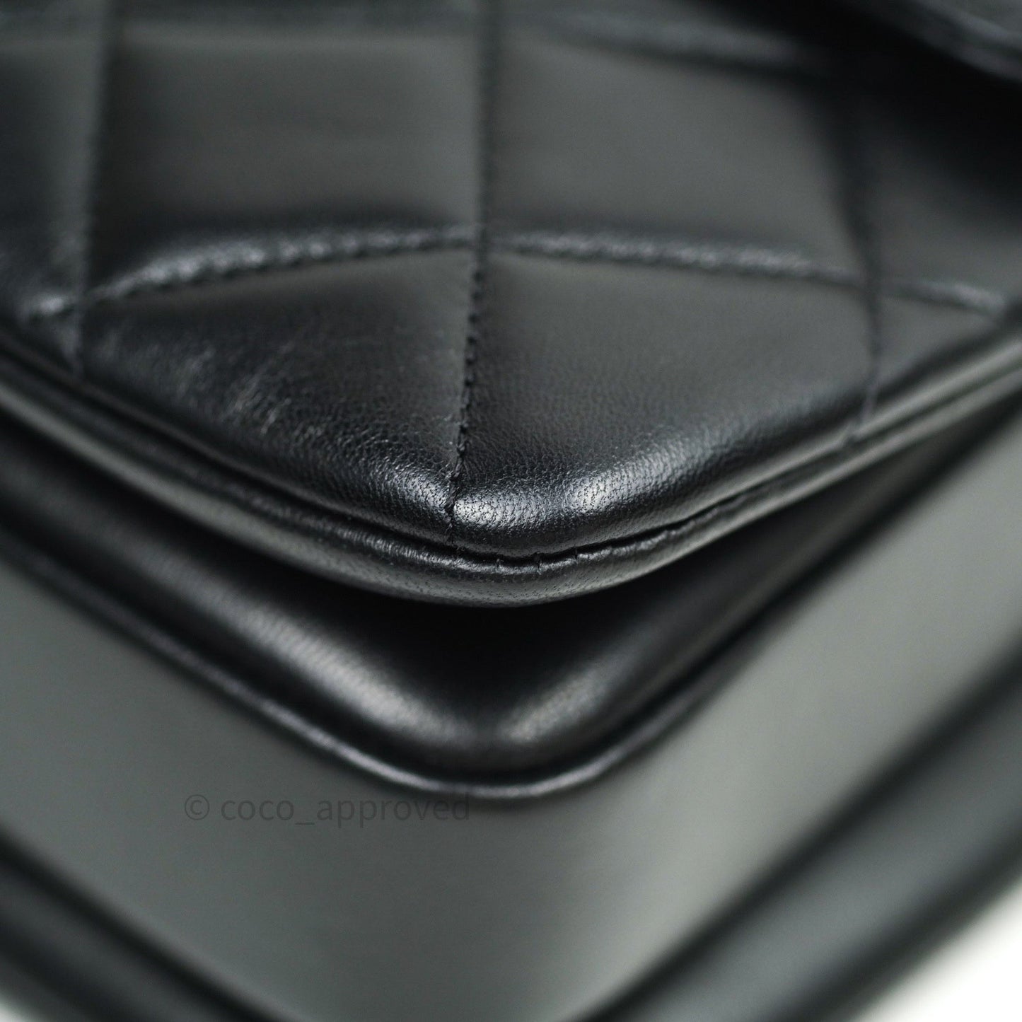 Chanel Trendy CC Small Black Lambskin Gold Hardware