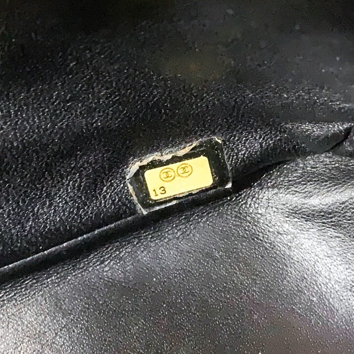 Chanel Jumbo Single Flap Black Caviar Gold Hardware⁣⁣