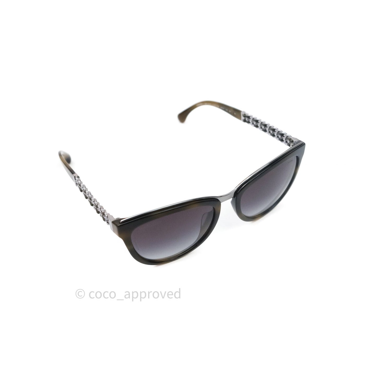 Chanel Sunglasses Dark Khaki