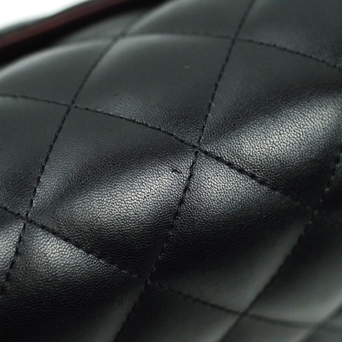 Chanel Jumbo Double Flap Black Lambskin Silver Hardware⁣⁣