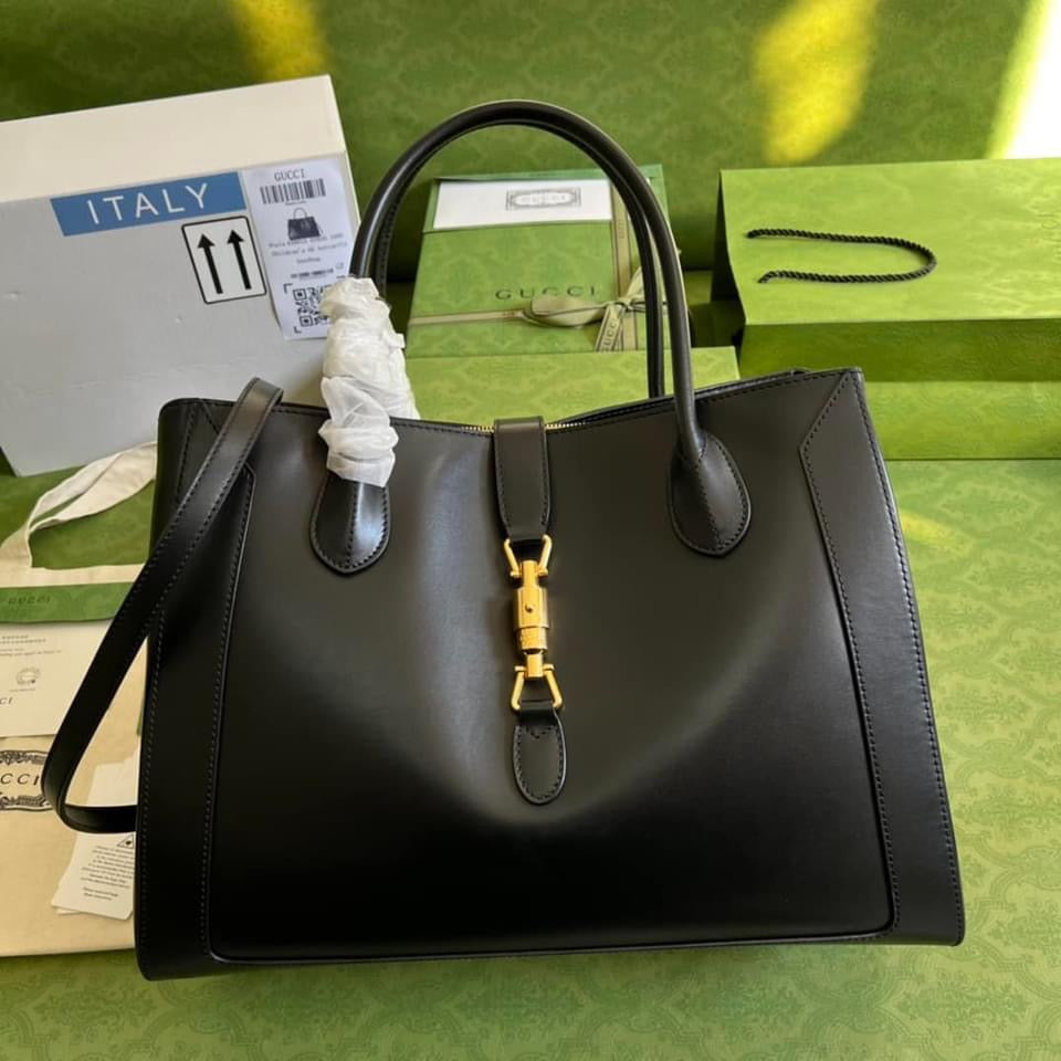 Luxury Gucci Jackie 1961 Medium Tote Bag