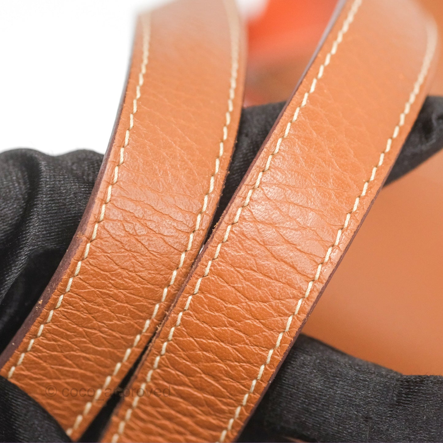 Hermès Double Sens Tote 36 Gold/ Orange Clemence