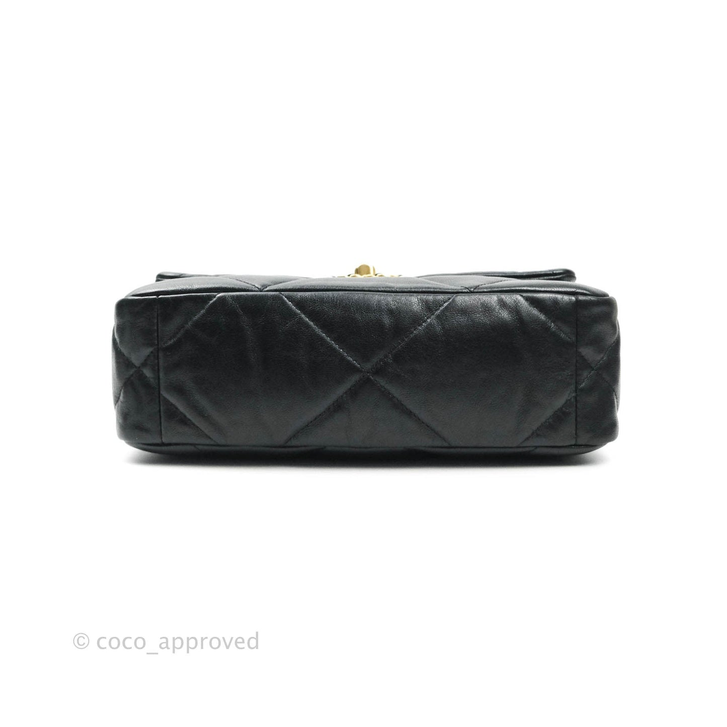 Chanel 19 Small Black Goatskin Mixed Hardware