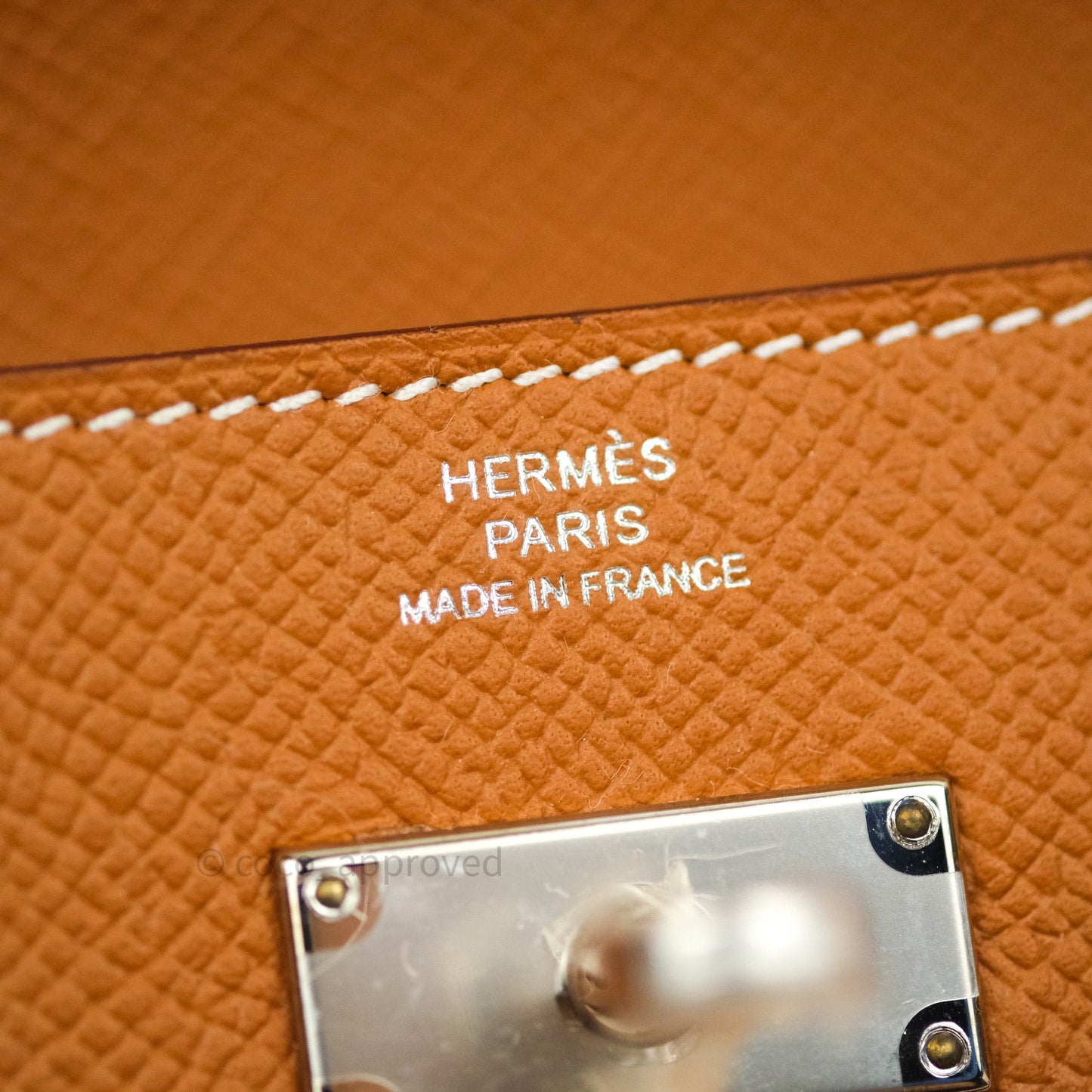 Hermès Epsom Kelly Wallet Gold Palladium Hardware