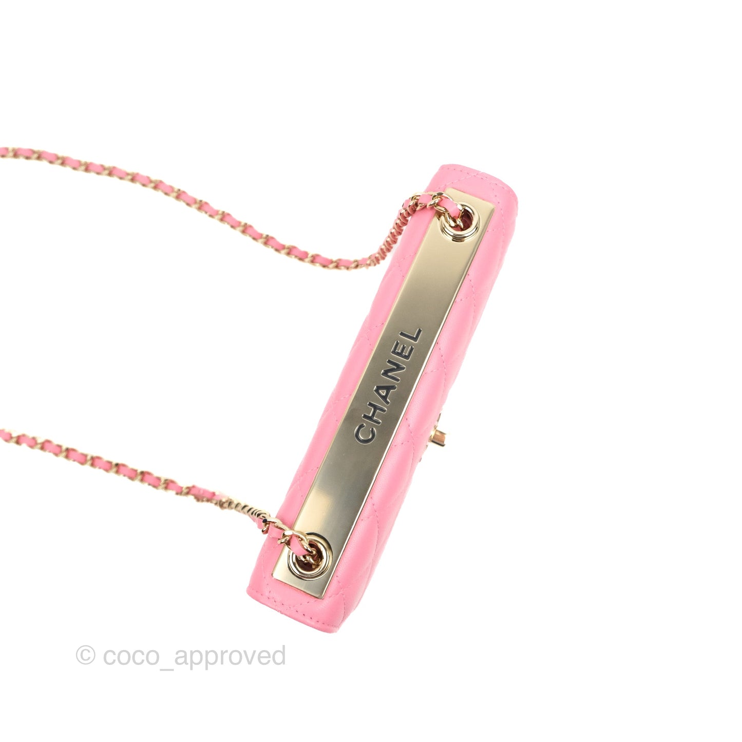 Chanel Trendy CC WOC Pink Lambskin Gold Hardware