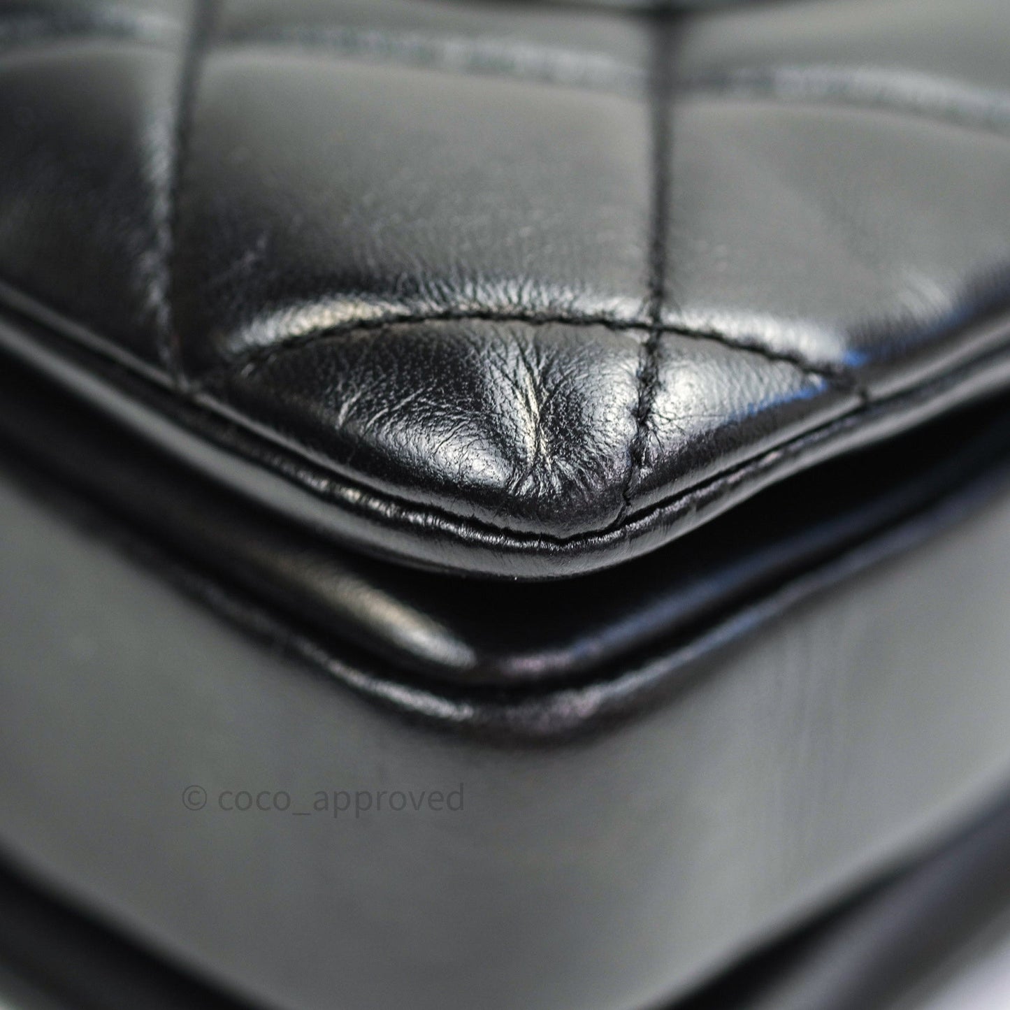 Chanel Trendy CC Small Black Lambskin Gold Hardware