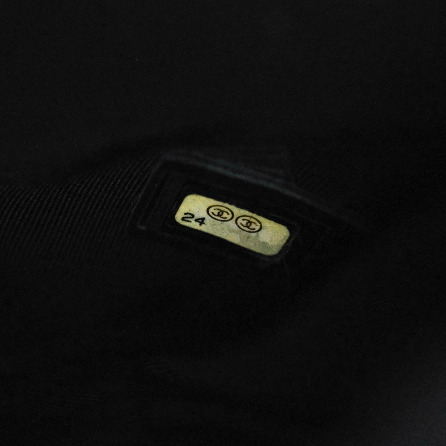 Chanel Coco Vintage Flap Bag Black Lambskin Aged Gold Hardware