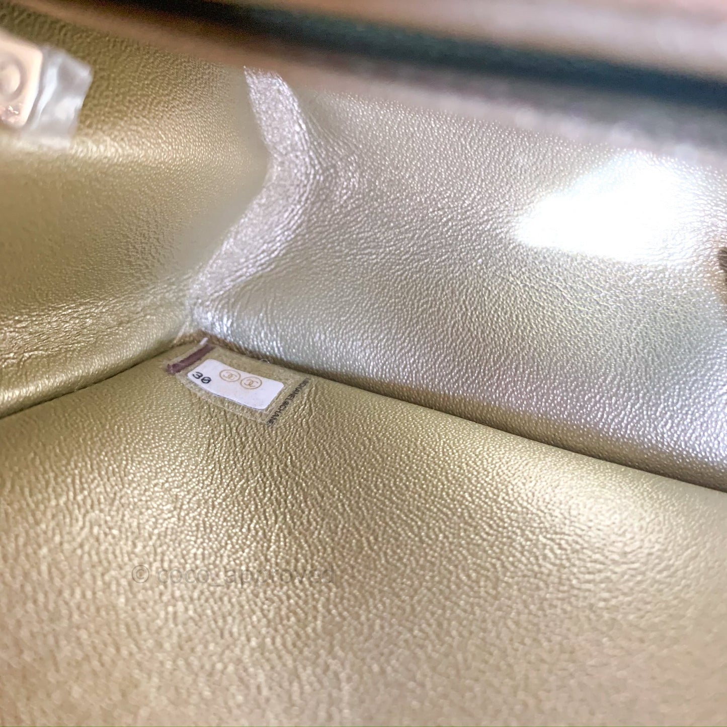 Chanel Mini Reissue 224 Rainbow Quilted Calfskin Gold Hardware